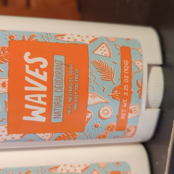 Schmidt's Waves Natural Deodorant Coconut Oil Vitamin E Lot Of 2 3.25 OZ NEW - Picture 3 of 9